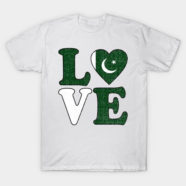 Love Pakistan T-Shirt by RW